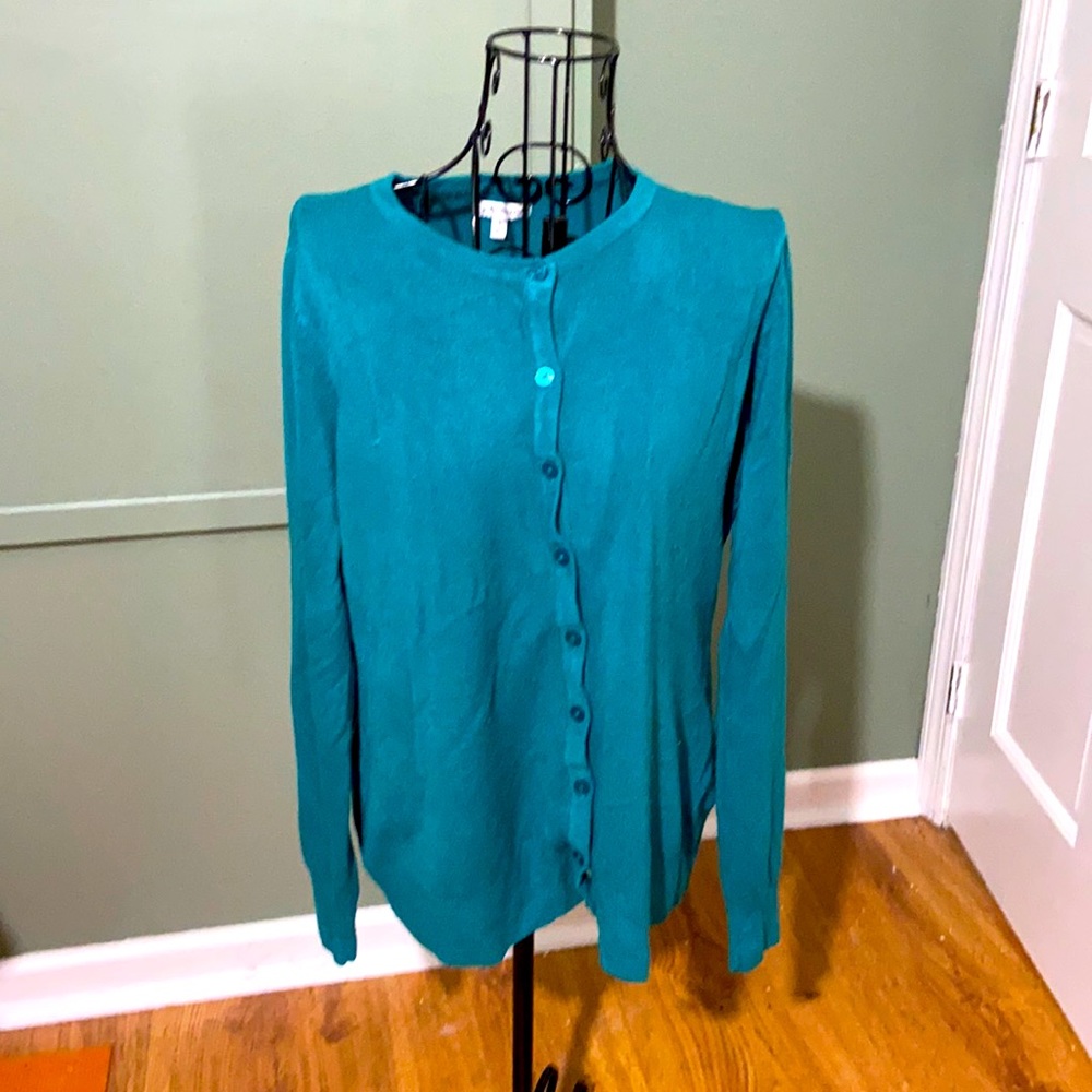 Long Sleeve Button Down Sweater